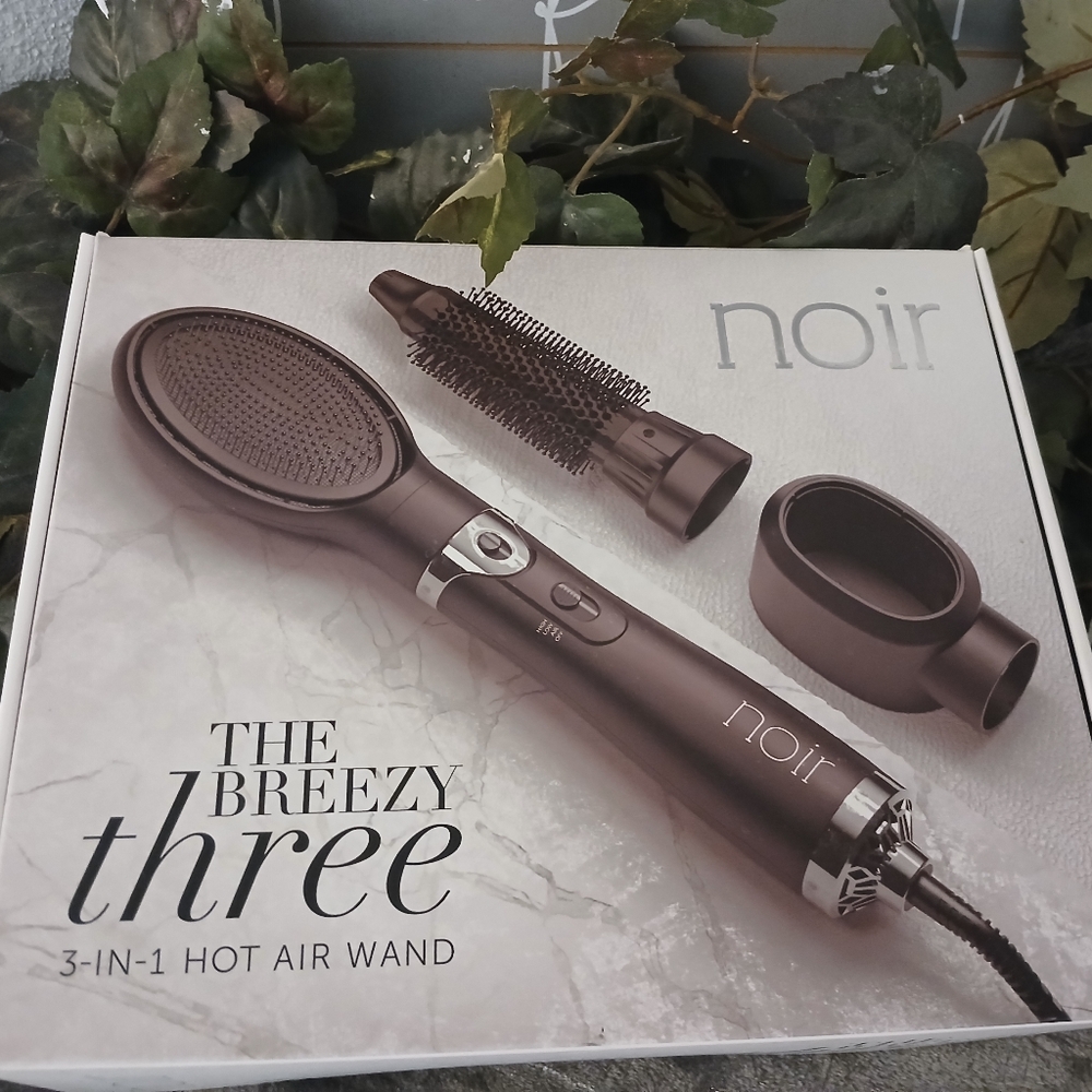 Noir The Breezy Three hot air wand